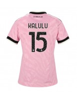 Juventus Pierre Kalulu #15 Venkovní Dres pro Dámské 2026-27 Krátký Rukáv